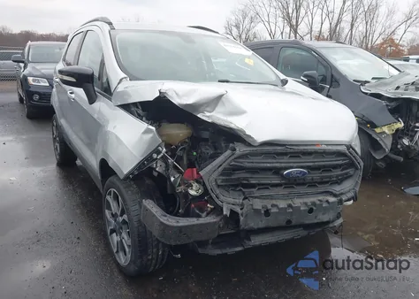 2020 Ford Ecosport Ses from USA, damaged, VIN MAJ6S3JL7LC346411